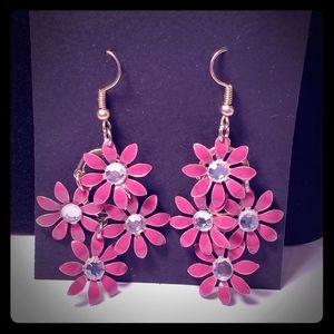 Flower Dangle Earrings